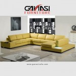 Leather sofa C4012